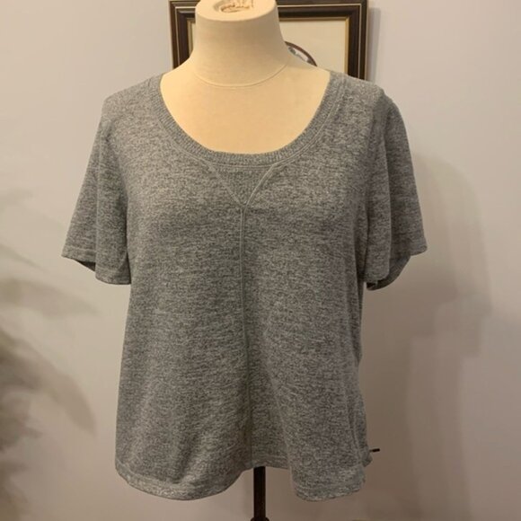 Active Zone Penningtons Grey Crop Loungewear Top - Picture 1 of 10